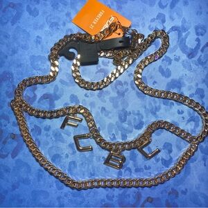 Forever 21 Gold Jewelry Statement Chain